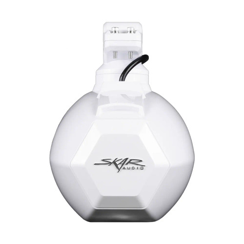 Skar Audio SK65M-TWR 6.5" 160W RMS Full Range 2-Way Marine Tower Speakers - White (Pair)