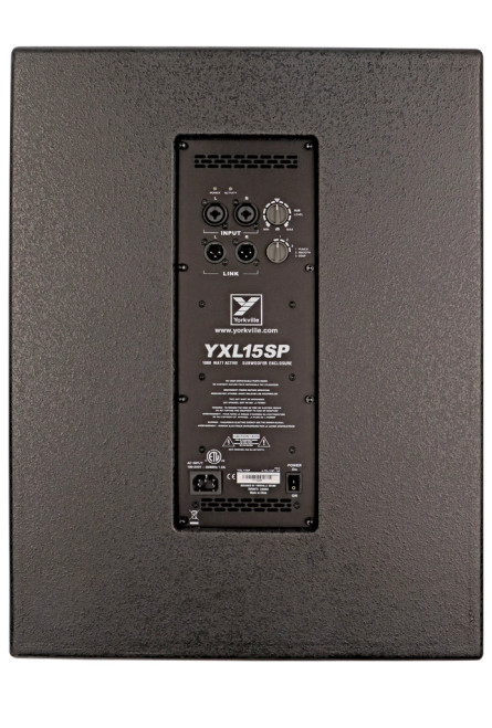 Yorkville YXL15SP YXL 15” Powered Subwoofer