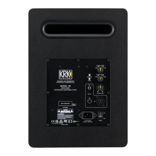 KRK K8-NA Kreate 8 Active 8" Two-Way Studio Reference Monitor (Single)