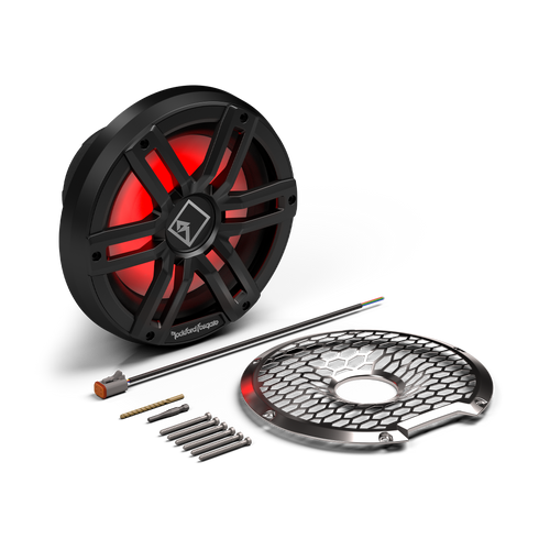 Rockford Fosgate M2D2-10SB-G2 M2 Series 10" 400W RMS Marine Subwoofer for Sealed Enclosures - Dual 2 Ohm (Black)