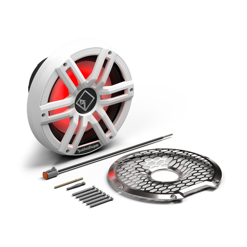 Rockford Fosgate M2D4-10S-G2 M2 Series 10" 400W RMS Marine Subwoofer for Sealed Enclosures - Dual 4 Ohm (White)