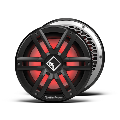 Rockford Fosgate M2D4-10IB-G2 M2 Series 10" 400W RMS Marine Subwoofer RGB LED Lighting - Dual 4 Ohm (Black)