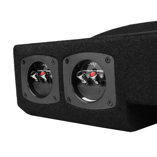 Skar Audio Dual 12" Ported Subwoofer Enclosure for 2009-2014 Ford F-150 Super Crew Cab Trucks