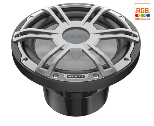 Hertz HMS 10 S4-LD-G 10" Marine 300W RMS Subwoofer with LED Lighting - 4 Ohm