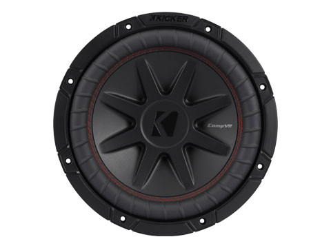 Kicker 52CVR104 CompVR Series 10" 375W RMS Subwoofer - Dual 4 Ohm