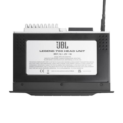 JBL LEGEND700 7" Capacitive Touchscreen Double Din Car Stereo with Wireless Android Auto / Apple Carplay 