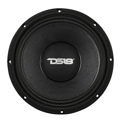 DS18 10XL1000N-8 XL Series 10" 500W RMS Neodymium Magnet Mid-Range Loudspeaker - 8 Ohm