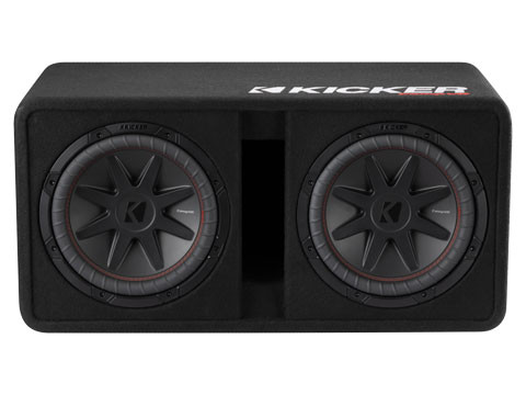Kicker 52DCVR122 Dual 12" 900W RMS CompVT Enclosure - 2 Ohm