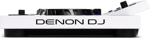 Denon DJ Professional SCLIVE4WHITEXUS 4-Deck Standalone DJ System with WiFi - White