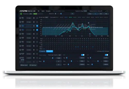 Alpine PXE-X121-12EV 12-Channel Hi-Res Digital Sound Processor and Amplifier