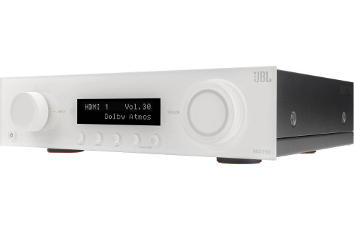 JBL JBLMA710WHTAM 7.2 Channel 8K AV Receiver with White Front Panel