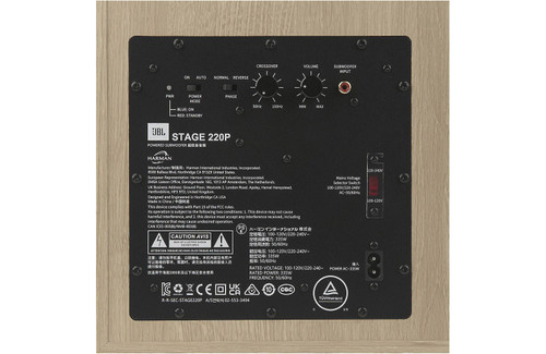 JBL JBL220PWHTAM 12"250W RMS Powered Subwoofer - White