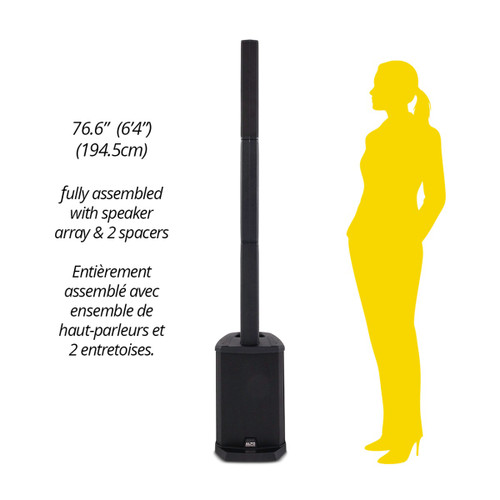 Alto Professional TS108CXUS 600-Watt 3-Channel Powered Loudspeaker with Bluetooth