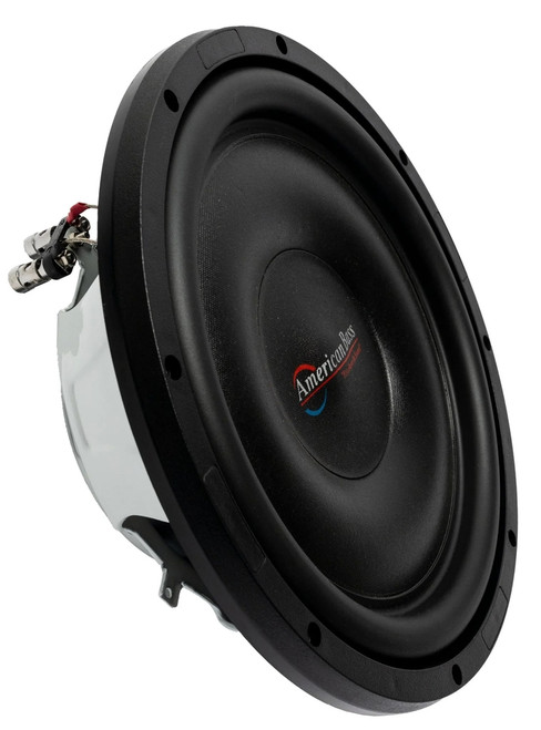 American Bass TM-1244 12" 600W RMS Slim Subwoofer - Dual 4 Ohm