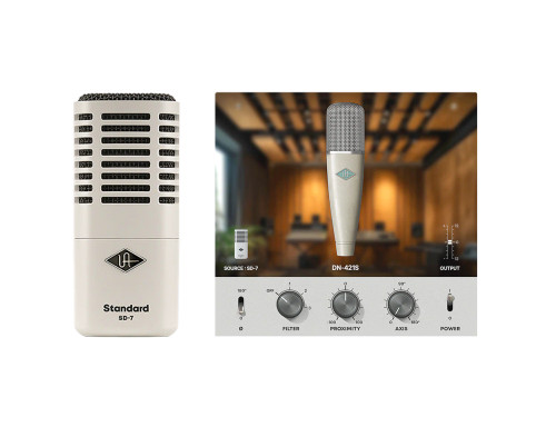 Universal Audio SD-7 Dynamic Microphone with Hemisphere Mic Modeling