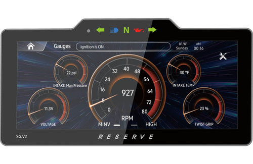 Precision Power Soundstream WHD.SG V2 Plug-N-Play Head Unit for Select 1998-2013 Harley Davidson® Road Glide Motorcycles