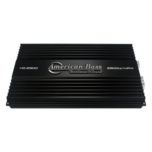 American Bass HD2500 Monoblock 1250W RMS Car Amplifier (Open Box)