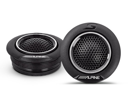 Alpine S2-S10TW S-Series 1" 80W RMS Component Tweeter Set