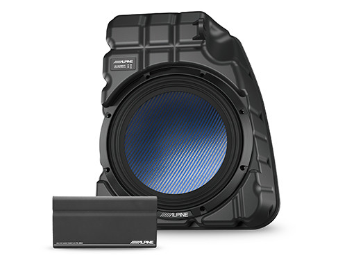 Alpine PSS-TSUB-T3A 10” Subwoofer & Amplifier Upgrade Kit for 2017-2023 Tesla Model 3 with Factory-Equipped Premium Audio