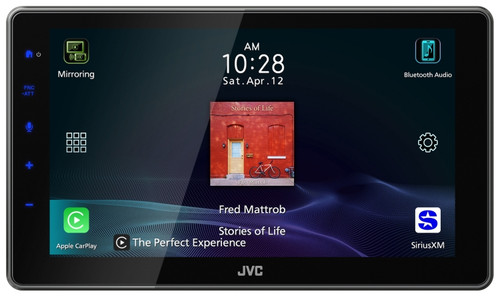 JVC KW-Z900W 9" HD Floating Screen with Apple CarPlay and Android Auto