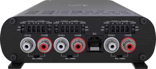 Wavtech Link1000.5plus Plus Series 5-Channel Car Amplifier — 75W RMS x 4 + 300W RMS