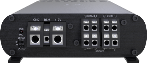 Wavtech Link700.4plus Plus Series 4-Channel Car Amplifier — 100W RMS x 4