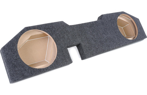 Atrend A202-10CPv2 Dual 10" Sealed Upfiring Enclosure for 2002-2018 Dodge Ram Quad Cab/Crew Cab