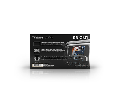 iDatalink Maestro APX-S8-GM1 APX 8" Radio Installation Kit for Select GM Vehicles