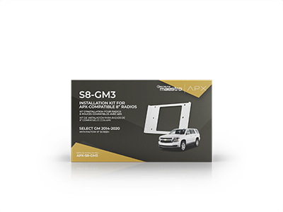 iDatalink Maestro APX-S8-GM3 APX 8" Radio Installation Kit for Select GM Vehicles with Motorized Bezel