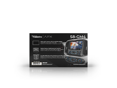 iDatalink Maestro APX-S8-GM4 APX 8" Radio Installation Kit for Select GM Vehicles