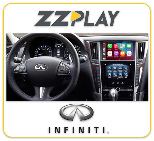 ZZ2 ITZ-NIF Wireless CarPlay/Android Auto Interface for Select 2015-2019 Infiniti & Nissan Vehicles with 8" Touchscreen