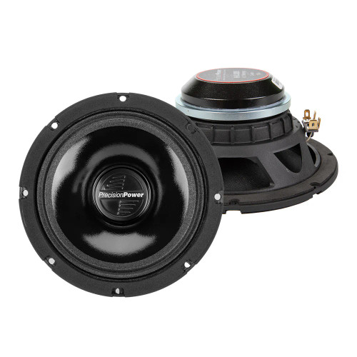 Precision Power MAS.65MR 6.5" 150W RMS High-Efficiency Midrange Speakers - 2 Ohm