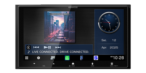 Kenwood DMX8710S 6.92" Digital Multimedia Receiver with Apple CarPlay and Android Auto