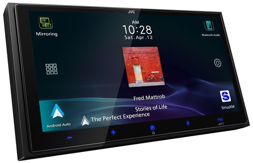 JVC KW-M795BW 6.92" Digital multimedia receiver with Apple CarPlay and Android Auto