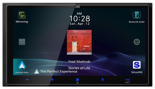 JVC KW-M795BW 6.92" Digital multimedia receiver with Apple CarPlay and Android Auto