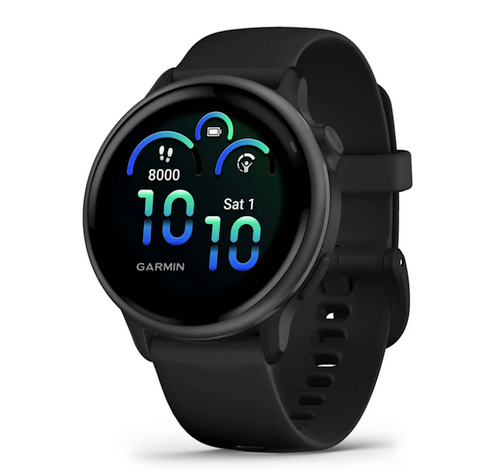 Garmin Vívoactive 6 Fitness Smartwatch with GPS - Slate with Black Band