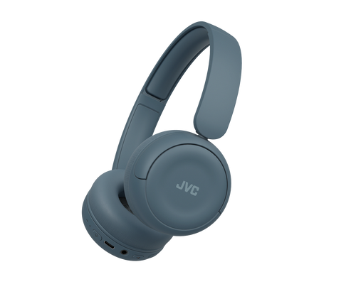 JVC HA-S59W Wireless Headphones with a Rounded Ergonomic Design