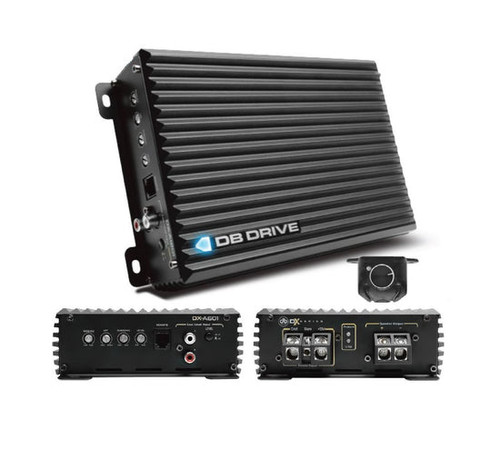 DB Drive DX-A1201 DX Series 1200W RMS Class D Monoblock Car Amplifier
