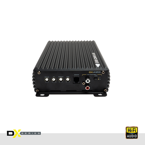 DB Drive DX-A1201 DX Series 1200W RMS Class D Monoblock Car Amplifier