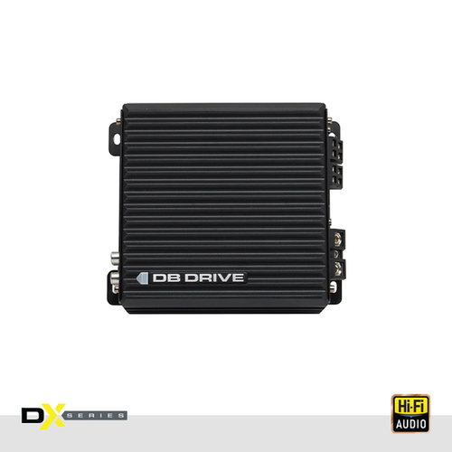 DB Drive DX-A4090 DX Series Class D 4-Channel Car Amplifier - 90W RMS x 4 