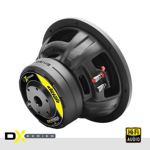 DB Drive DX-W10D2 10" 600W RMS Car Subwoofer - Dual 2 Ohm