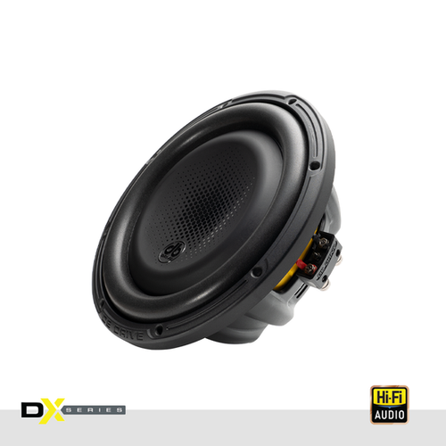 DB Drive DX-W10F DX Series 10" 500W RMS Shallow-Mount Subwoofer - Dual 4 Ohm