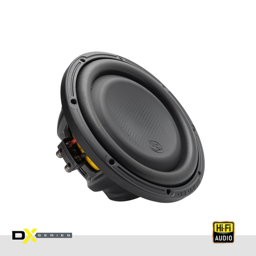 DB Drive DX-W10F DX Series 10" 500W RMS Shallow-Mount Subwoofer - Dual 4 Ohm