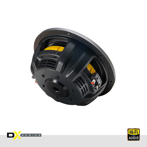DB Drive DX-W12F DX Series 12" 500W RMS Shallow-Mount Subwoofer - Dual 4 Ohm