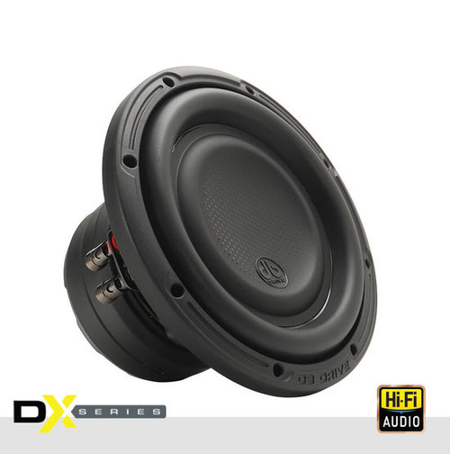 DB Drive DX-W8D4 DX Series 8" 300W RMS Shallow-Mount Subwoofer - Dual 4 Ohm