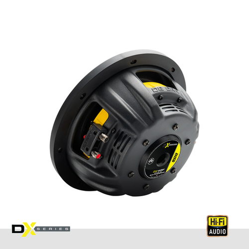 DB Drive DX-W8F DX Series 8" 250W RMS Shallow-Mount Subwoofer - Dual 4 Ohm