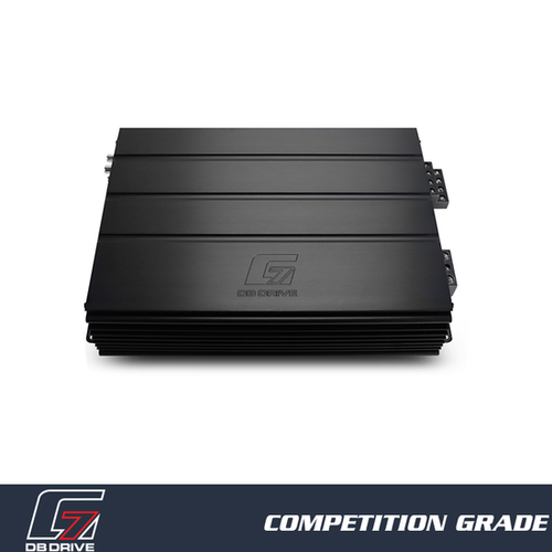 DB Drive G7 500.4 G7 Competition Class D 4-Channel Car Amplifier - 500W RMS x 4 