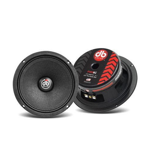 DB Drive P4M 6C 6.5" 150W RMS Midrange Speaker - 4 Ohm