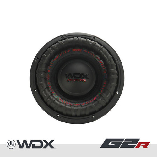 DB Drive WDX10G2R.2 10" 1100W RMS Car Subwoofer - Dual 2 Ohm