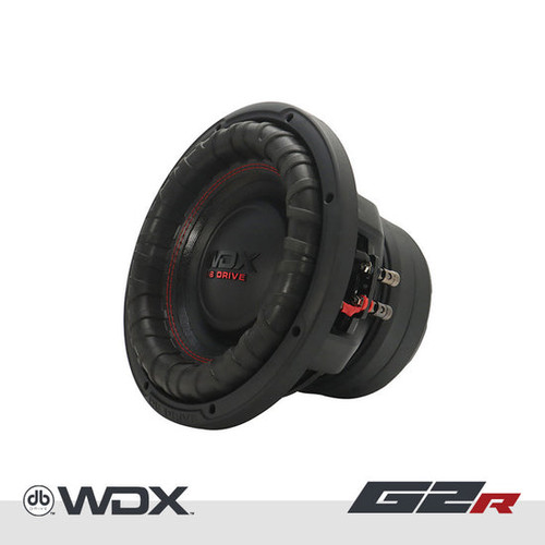 DB Drive WDX10G2R.4 10" 1100W RMS Car Subwoofer - Dual 4 Ohm  